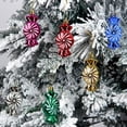 thumbnail image 4 of Fiudx Colgante de Caramelo para Árbol de Navidad, Adornos Multicolores Galvanizados, Grandes Adornos Colgantes de Plástico, Versátil para Árbol de Navidad o Decoración Del Hogar, Ambiente Festivo, Ju, 4 of 6