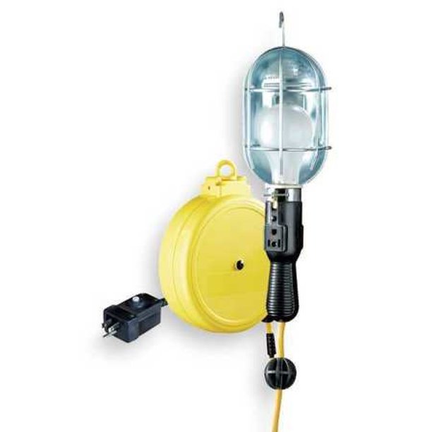 LUMAPRO 1A135 LUMAPRO Incandescent Cord Reel Light