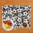 thumbnail image 3 of 2024 Placemat Soccer Football Field Print for Dining Table Linen Tableware Mat Coffee Cup Pads Dining Table Mats Kitchen Accessories, 3 of 7