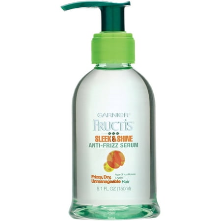 Garnier Fructis Sleek & Shine Anti-Frizz Serum, 5.1 fl oz