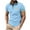 Sky Blue, variant on YLSDY Mens Golf Shirts Casual Short Sleeve Button Lapel Golf Fit Tee Shirts with Pocket Summer Fashion Solid Color Cozy Top Athletic Workout Sport Shirts Beige 4