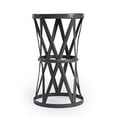 thumbnail image 2 of Butler Specialty Company Table Ronde en Métal Chic Industriel en Gris, 2 of 5