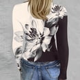 thumbnail image 3 of Womens Long Sleeve Tops Dressy 2026 Fashion Casual Loose Tops Chic Spring Fall Pullover, 3 of 5