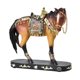 thumbnail image 4 of Estatua de caballo, decoración, adorno de mesa, artesanía, regalo, centro de mesa de escritorio, colección de resina Marrón, 4 of 9
