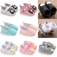 thumbnail image 2 of Zapatos De Bebé Transpirables Para Niñas , Fondo Suave Para Caminar Antideslizantes Para Niños Pequeños Confort 0-18 Meses, 2 of 4
