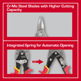thumbnail image 4 of Hyper Tough Straight-Cut Aviation Snips with Cr-Mo Blades, 4 of 8