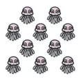 thumbnail image 3 of Cloth Stickers,10pcs Cloth Stickers Jellyfish Ocean Stickers Clothing Accessories High Capacity, 3 of 8