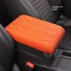 thumbnail image 2 of Alfombrilla para reposabrazos de coche de cuero sintético con bordado de ondas, protección para reposabrazos de consola central, almohadilla para caja de almacenamiento de reposabrazos de coche, 2 of 5