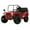 Red, variant on Massimo Go Kart Mini 125cc 9HP, 2WD, 4 Stroke Automatic Go Cart - Quicksand