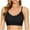 Black, variant on Darzheoy Women's Lace Beauty Back Solid Strap Wrap Hollow Out Bra Underwear Womens Bra One Size