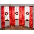 thumbnail image 4 of BrylaneHome Set of 3 Pre-Lit 16 inch Christmas Wreaths with 20 Warm Lights & Timer Function, Pre-Decorated, Cordless, No Outlet Required, 4 of 6