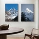 thumbnail image 4 of Fotografía de paisaje de montaña estilo Chamonix montañas nevadas sol arte póster lienzo pintura pared impresiones imagen decoración del hogar, 4 of 5