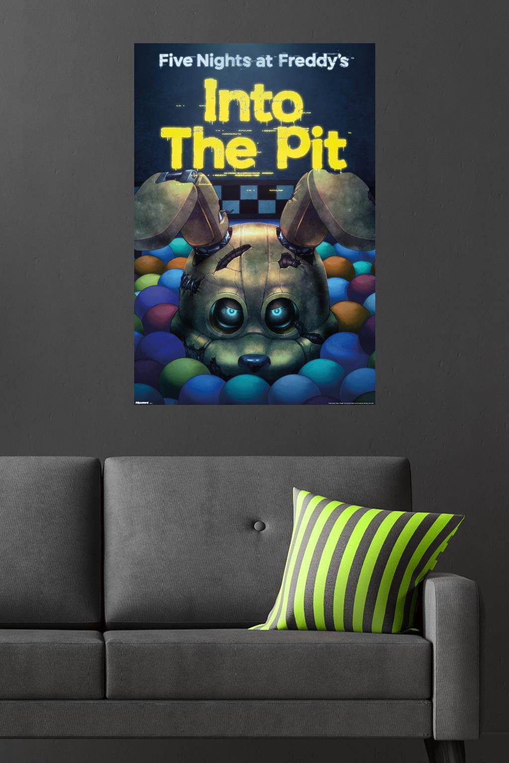 Five Nights at Freddy's: Into The Pit - Key Art Wall Poster, 22.375" x 34"