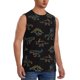 thumbnail image 2 of Fotbe Neon Dinosaur Men's Camiseta sin Mangas Estampada para Hombres, Playera Casual para Gimnasio, Entrenamiento, Playa-Medium, 2 of 7