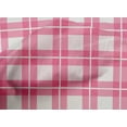 thumbnail image 4 of oneOone Cotton Poplin Pink Fabric Gingham Check Sewing Craft Projects Fabric Prints By Yard 42 Inches Wide, 4 of 4