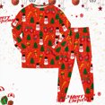 thumbnail image 2 of sdbrld Unisex Toddler Kids Christmas Matching Pajamas Outfit Sets for Boys Girls Holiday Sleepwear Top and PJs Pants 2Pcs Sets Hot Pink Sizes 2-3 Years, 2 of 9
