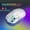 White, variant on JGJJUGN 2.4GHz Bluetooth Wireless Gaming Mouse 3 Mode RGB Backlit Rechargeable Silent Optical Mouse 3600DPI Adjustable USB Type-C Mute Ergonomic Mouse for Laptop PC Computer