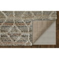 thumbnail image 4 of Feizy Mynka Transitional Diamond, Tan/Taupe/Ivory, 7'11" x 10' Area Rug Stain Fade Resistant Pet & Kid Friendly Bohemian & Eclectic Geometric Floor Rug for Living room Bedroom, 4 of 8