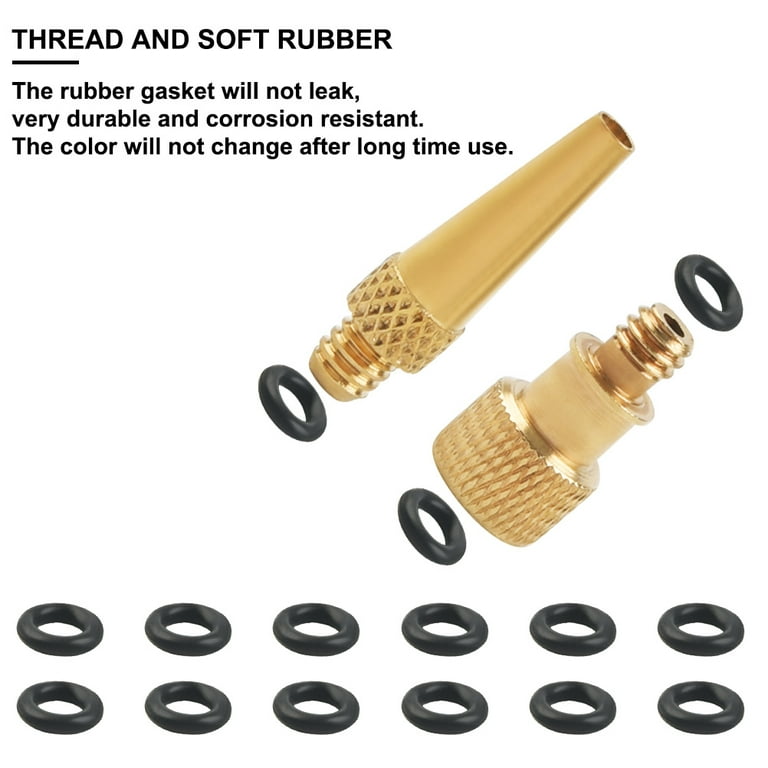 QLOUNI Bike Valve Adapter for Pump Multiple Style Bicycle Pump