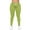 01 Green, variant on Aiyino Women's High Waist Yoga Pants Tummy Control Slimming Booty Leggings Workout Running Butt Lift Tights