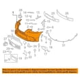 thumbnail image 3 of For 14-16 IS200t/250/300/350 Sedan Front Bumper Cover Assembly Plastic LX1000264, 3 of 5