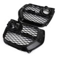 thumbnail image 5 of 2x Front Bumper Closed Grid Fog Light Grille Left & Right For BMW X6 2012-2014, 5 of 11