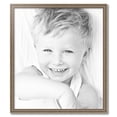 thumbnail image 2 of ArtToFrames 30" x 34" Aged White Gold Picture Frame, 30x34 inch Silver Wood Poster Frame (WOM-2036),  Pack, 2 of 7