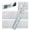 6 Inch - 50 Pack, variant on General Metal Ruler 12 Inch - Pack of 10 - Measuring Set of 12-Inch / 30 cm Stainless Steel Rulers with Imperial & Metric Measurements & Conversion Table - Metal Straight Edge Ruler for Cutting