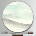 thumbnail image 3 of Designart 'minimal geometric Zen I' Geometric Metal Circle Wall Art, 3 of 3