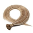 thumbnail image 3 of SEGO I Tip Human Hair Extensions Cold Fusion off Black 100 Strands Soft Straight Remy Hair Pre Bonded Stick Shoelace Tips, 3 of 7