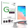 thumbnail image 1 of Protector de pantalla AmFilm Ultra Glass para Galaxy S10 Plus, paquete de 2, 1 of 8