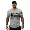 thumbnail image 5 of 250 Anniversary USA Shirt 250 Years America Shirt American Flag Vintage 250 Years CrewNeck Short Sleeves 1776-2026 250th Birthday T-Shirt USA 250 Anniversary Mens Tops Light Gray XXXXL, 5 of 5