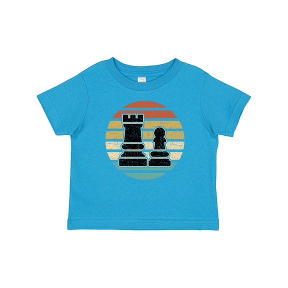 Inktastic Chess Player Retro Sunset Boys or Girls Toddler T-Shirt