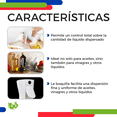 thumbnail image 2 of Botella Pulverizador Dispensador De Aceite Y Vinagre En Spray Xtellar blanco, 2 of 3