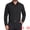 Black, variant on DARING DIVA Men's Solid Color Button Down Long Sleeves Stretch Shirts S Light Blue