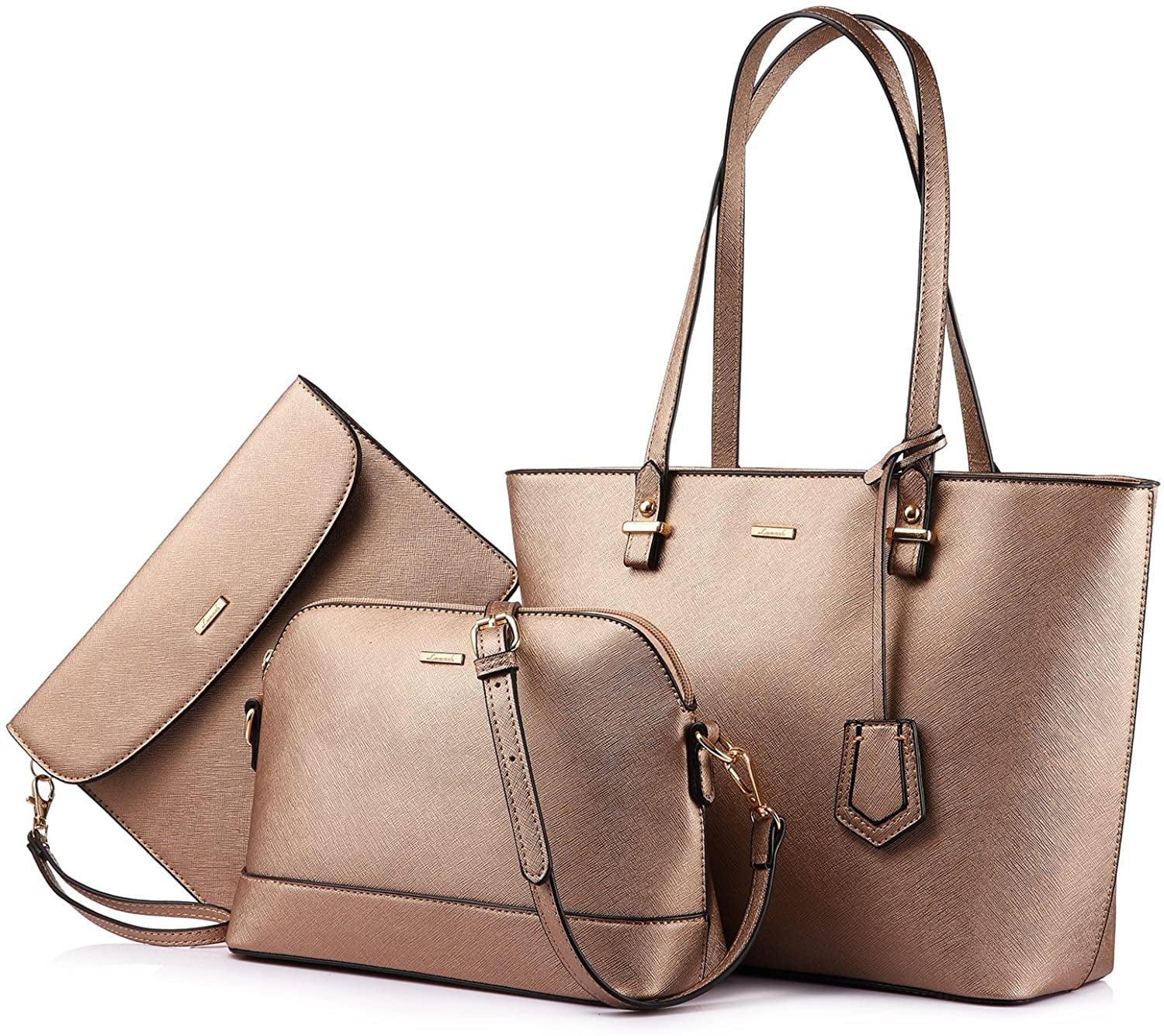 Purses for Women Fashion Handbags Tote Bag Shoulder Bags Top Handle Satchel Purse Set 3pcs 