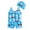 A-6586Blue, variant on MEZZALL Children Buoyancy Swimsuit Children Learning Swimming Training Suit (4y 8y) Toddler Beachwear Relaxed Fit / 4-5