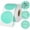 Green, variant on 2" Circle Thermal Sticker Label - Multi-Purpose Self-Adhesive Round Direct Thermal Labels for Name Tags, Inventory, Color Coding, Logo Design (750 Labels/Roll, Yellow)