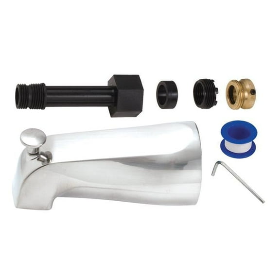 Brass Craft Service Parts  Master Plumber Universal Diverter Tub Spout - Chrome