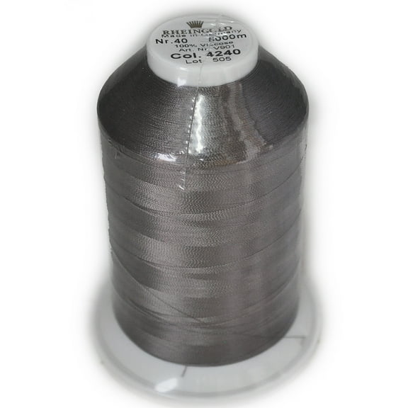 Maderia Thread Rayon 4240 Charcoal Gray 901404240