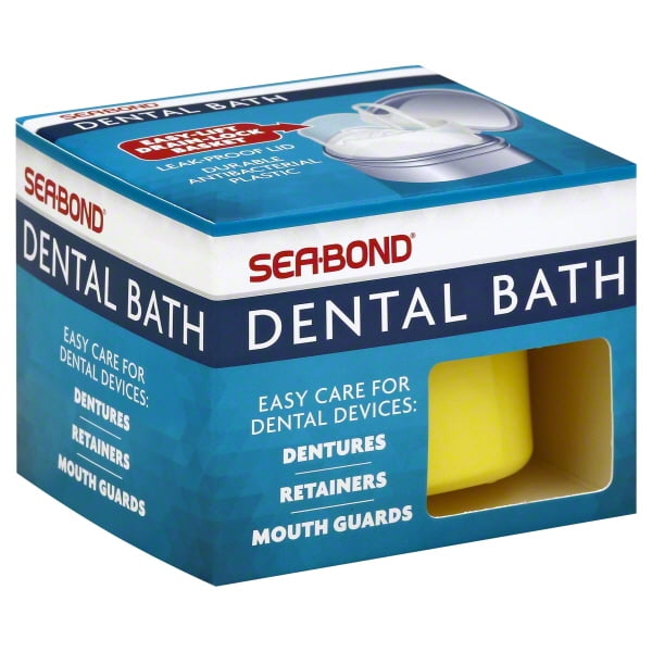 SeaBond Denture Bath 1 ct