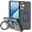 Black, variant on 360 Degree Rotatable Ring Case for Samsung Galaxy S26 Plus, Shockproof Phone Cover with Stand & Ring Holder