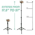 thumbnail image 3 of Aduro U-Stream Selfie Stick Tripod 51" Extendable Cell Phone Tripod with Wireless Remote, 3 of 11