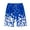 Dark Blue, variant on Mens Swim Trunks Fully Floral Printed Board Shorts Resort Tie Pocket Shorts Summer Beach Swimwear Set 2025 Dark Blue L