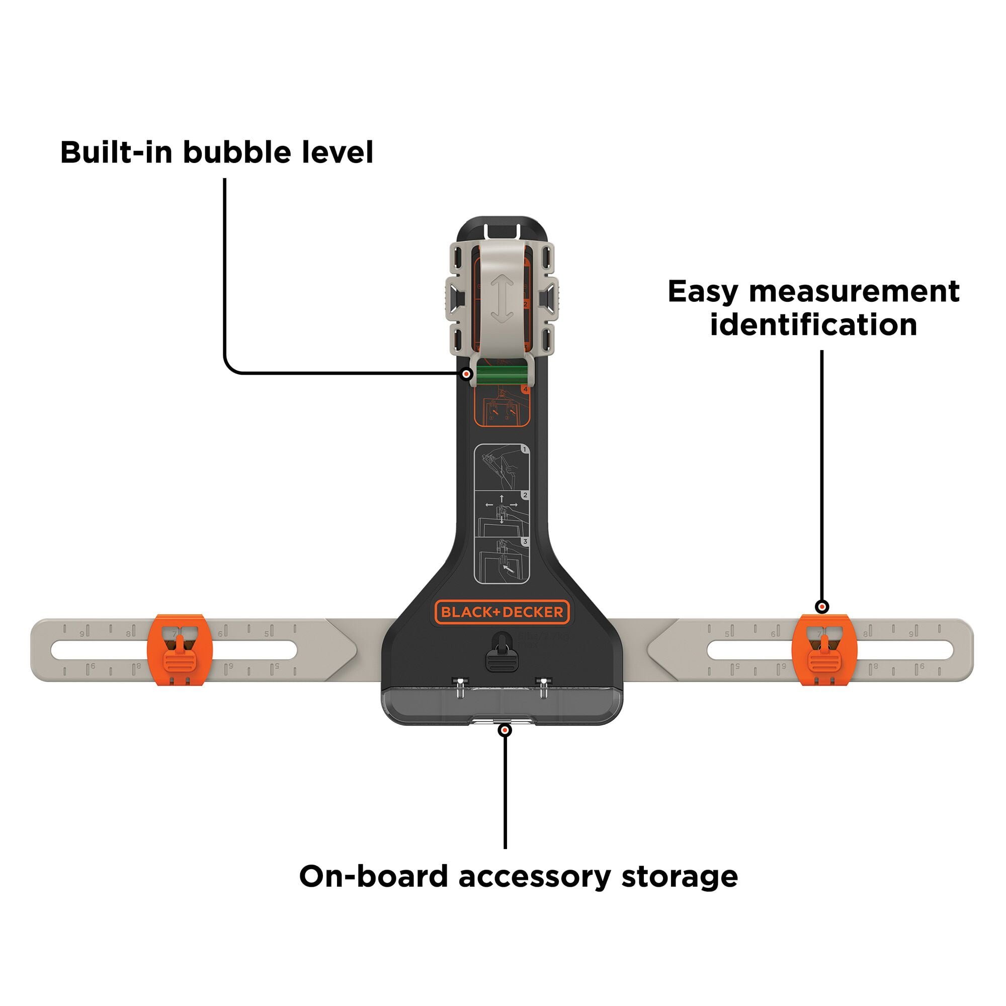 BLACK+DECKER BDMKIT101C MarkIT™ Picture Hanging Tool Kit