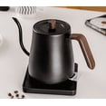 thumbnail image 2 of Electric Kettle, Coffee and Tea Kettle 800ml 1200W, Stainless Steel, Black, 2 of 5