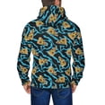 thumbnail image 5 of Zip Up Hoodies for Men - Cute Pizza Wave Long Sleeve Comfrt Men'S Fashion Hoodies & Sweatshirts, Jackets for Men Hoodies Pullover Clothing Clothes with Pouch, 5 of 5
