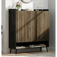 thumbnail image 1 of BeesClover Grande Armoire à Chaussures avec 3 Portes, Armoire de Rangement pour Chaussures Autoportante à 6 Attaches pour l'Entrée avec Tablettes Ajustables, 1 of 9
