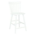 thumbnail image 3 of SAFAVIEH Providence Solid Spindle Back Counter Stool with Footrest, White, 3 of 7
