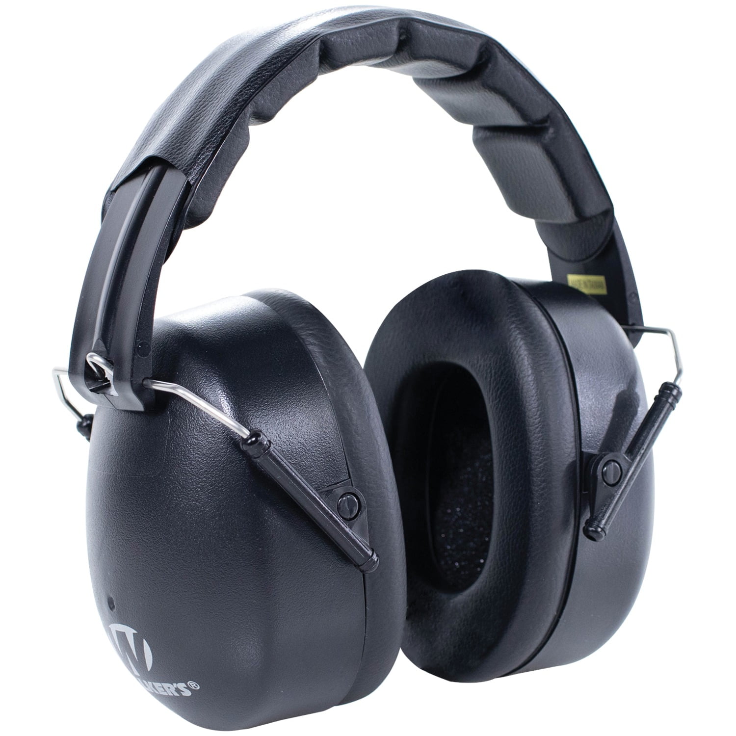 Walker's Game Ear EXT Range Shooting Folding Muff, 34 NRR, Black, One Size (GWP-EXFM3)